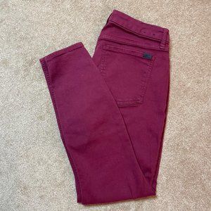 JEN7 For All Mankind Legging Alice Burgundy